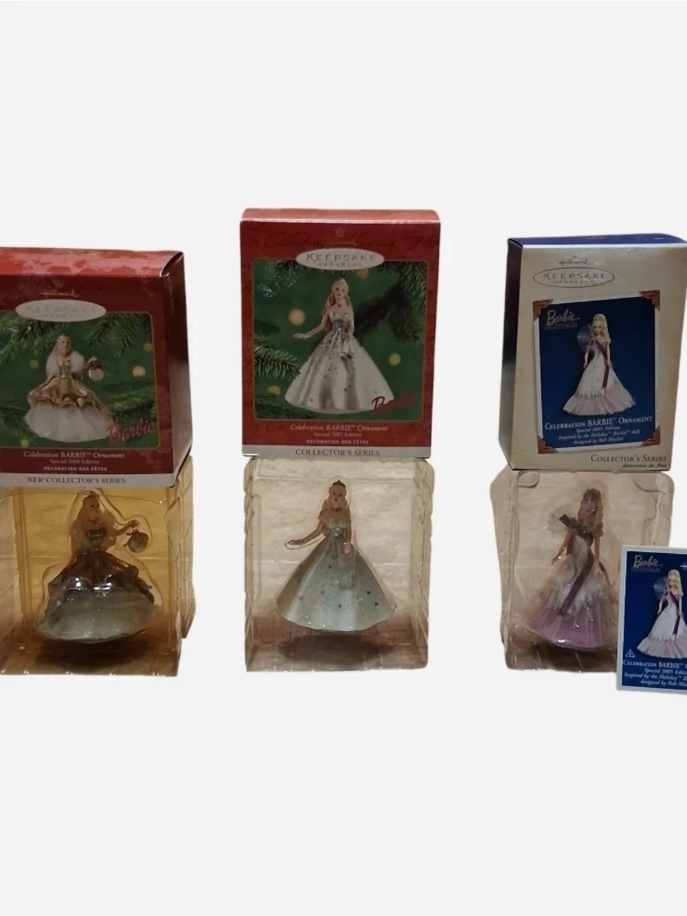 Vintage Barbie Hallmark Keepsake Ornaments